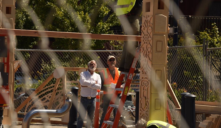 Photo: David Best Constructs New Patricia's Green Temple