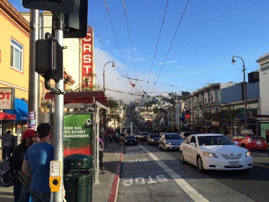 Fire Burns Deck At Castro And Liberty Streets