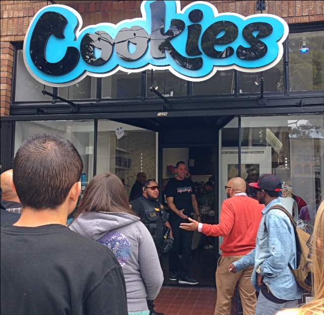 Critics claim Cookies mural may flout draft rules for cannabis ads